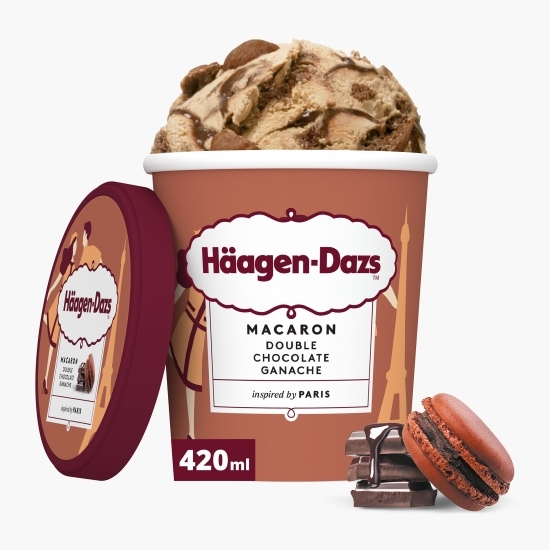 Înghețată cu ciocolată și macaron 420ml