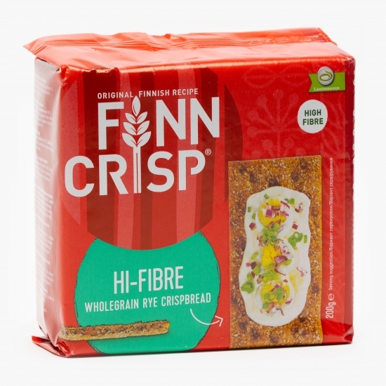 Pâine crocantă din tărâțe de secară 200g