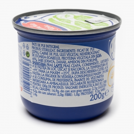 Pate de pui integral 200g
