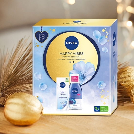 Set cadou: Cremă de zi ten normal SPF15 50ml + Demachiant pentru ochi bifazic 125ml