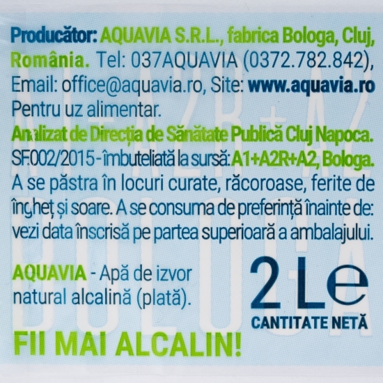 Apă de izvor natural alcalină pH 9.4 2l