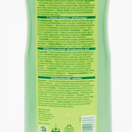Detergent universal cu PH neutru 1l