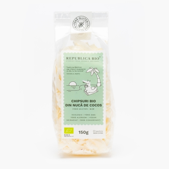 Chipsuri eco din nucă de cocos 150g