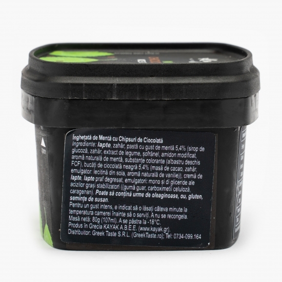 Înghețată cu mentă și fulgi de ciocolată 80g