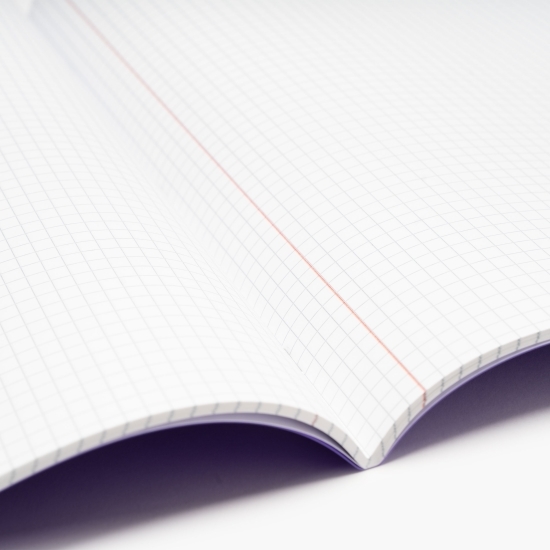 Caiet matematică Trend, A4, copertă PP, capsat, 60 file, 60 g/mp, diverse culori