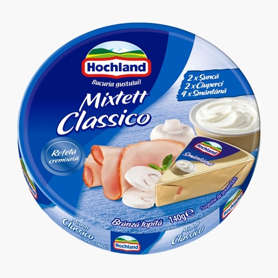 Brânză topită triunghiuri Mixtett Classico 140g