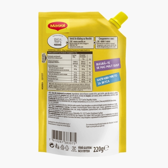Sos de maioneză cu usturoi 220g