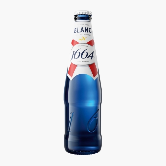 Bere albă nefiltrată 1664 Blanc sticlă 0.33l