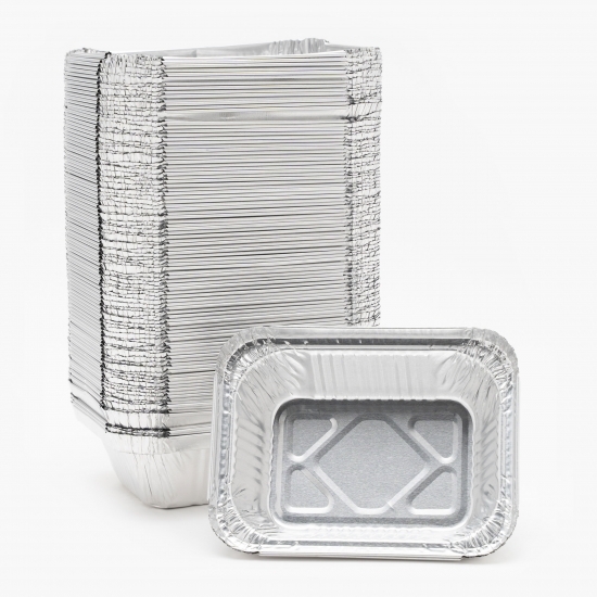 Caserolă aluminiu 425ml, 100 buc