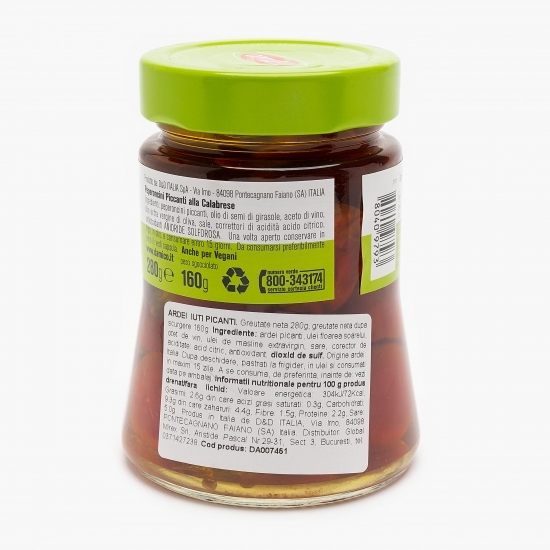 Ardei iuți picanți în oțet 280g