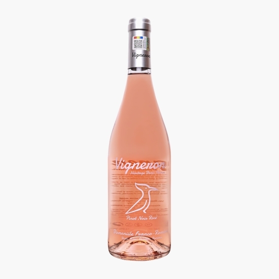 Vin rose sec eco Vigneron Pinot Noir, 13.9%, 0.75l