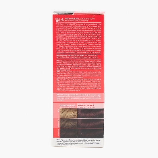 Vopsea permanentă pentru păr Ultra 5 Acaju 100ml