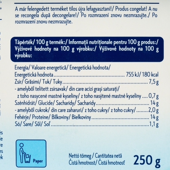 Pește steaks din file 250g