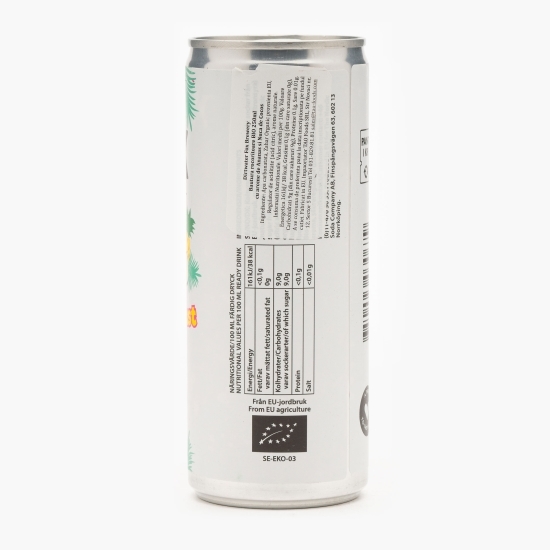 Apă carbogazoasă eco cu aromă de ananas și cocos 250ml