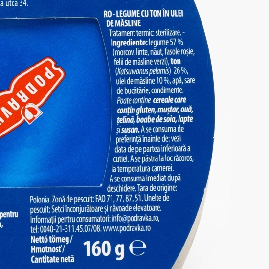  Salată de ton Mediteraneană 160g