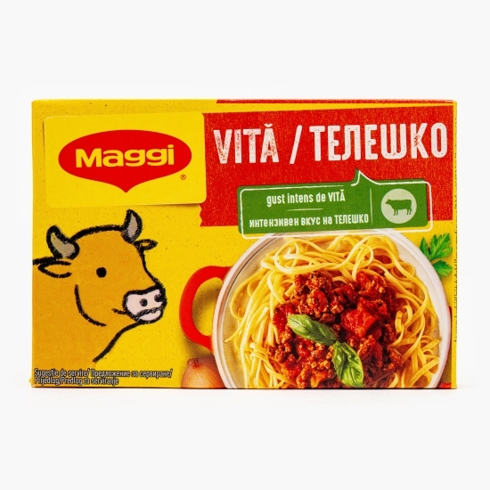 Bază de mâncare Cuburi cu gust de vită 8x10g