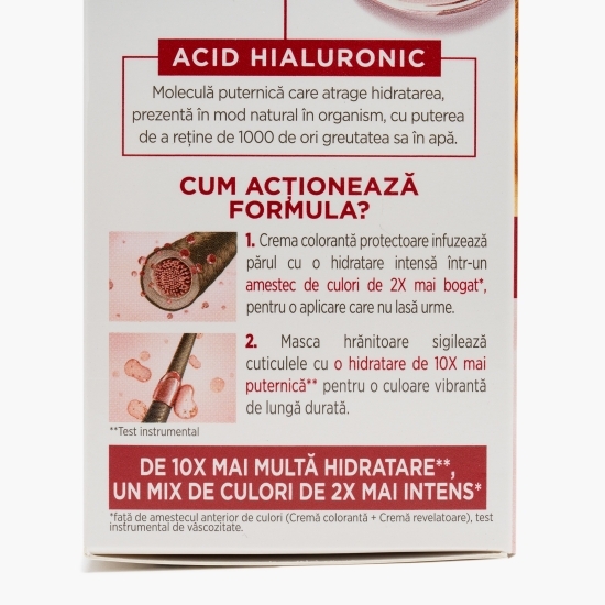 Vopsea de păr permanentă, 7.43 Blond arămiu 192ml