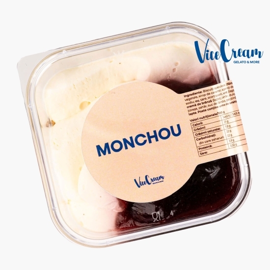 Monchou cheesecake cu cireșe acrișoare 120g
