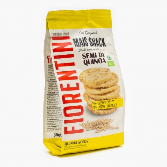 Chipsuri eco cu quinoa fără gluten 50g 