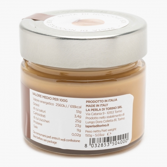 Cremă de alune de pădure din Piemonte 150g