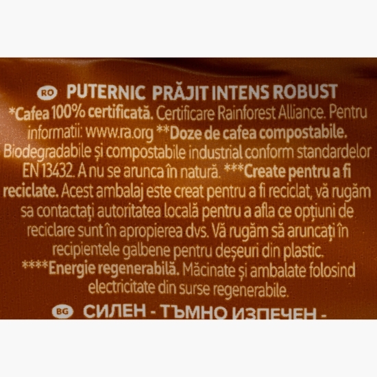 Strong, 16 băuturi, paduri de cafea