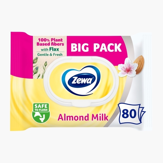Hârtie igienică umedă Almond 80 bucăți