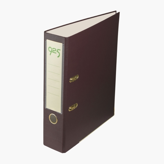Biblioraft A4, 75mm, negru