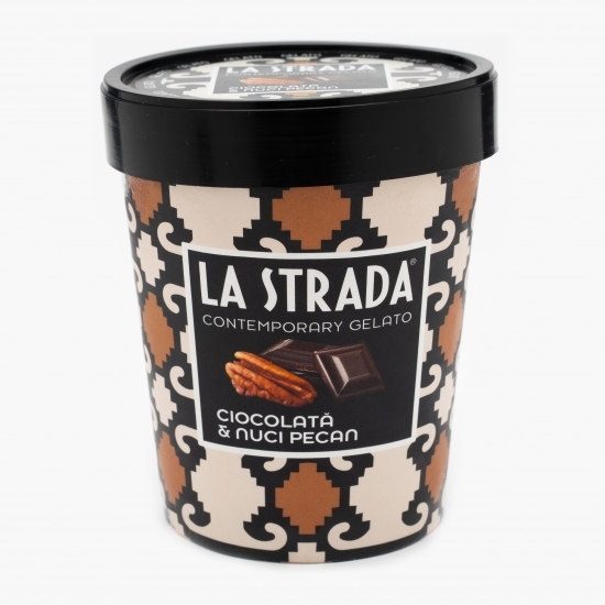 Înghețată de ciocolată cu nuci pecan 500ml