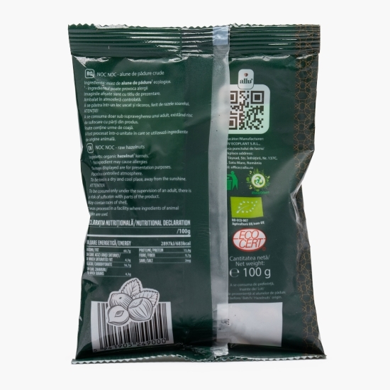 Alune de pădure eco, crude 100g
