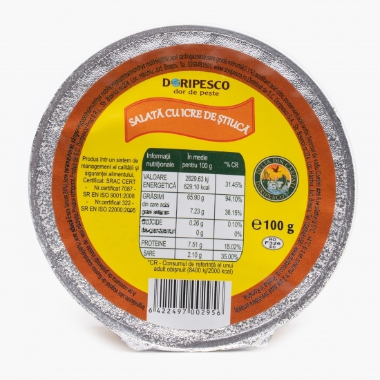 Salată cu icre de știucă 100g