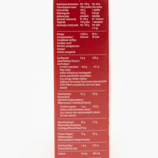Pâine crocantă subțire secară 200g