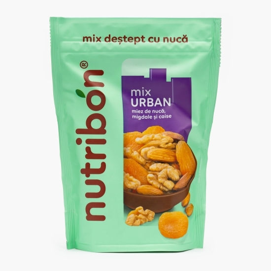 Mix Urban (miez de nucă, migdale, caise deshidratate) 150g