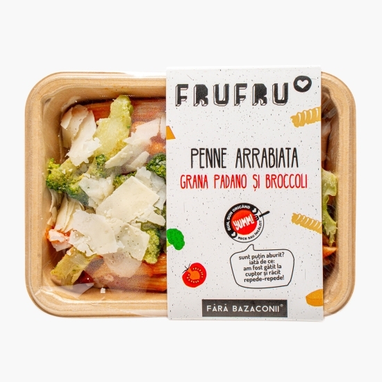 Paste penne Arrabiata cu Grana Padano și broccoli 360g