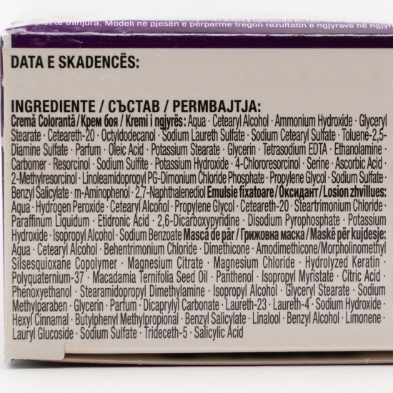 Vopsea de păr permanentă Intensive Color Cream, N7 (8-0) blond deschis, 110 ml