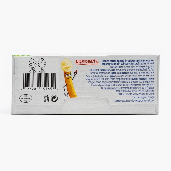 Brânză topită și grisine natur 140g