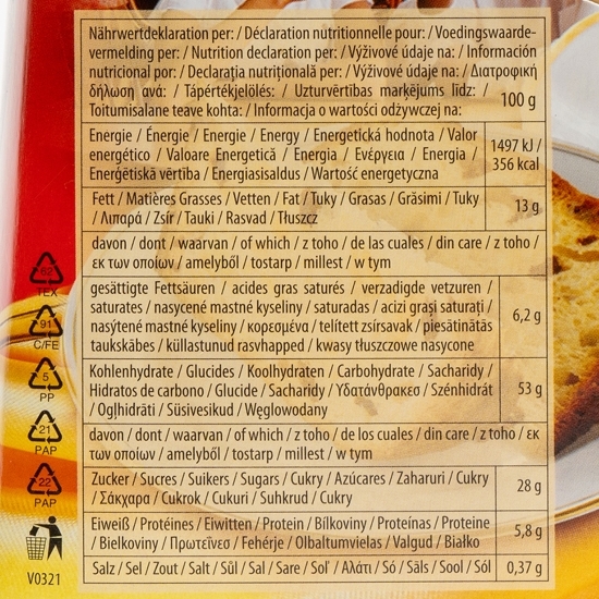 Panettone Classico 500g