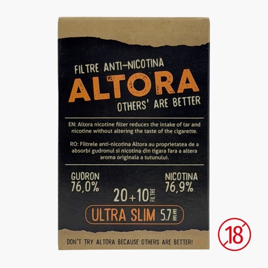 Filtre anti-nicotină ultra slim 5.7mm, 30 buc.
