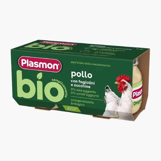 Piure eco de pui și legume 2x80g