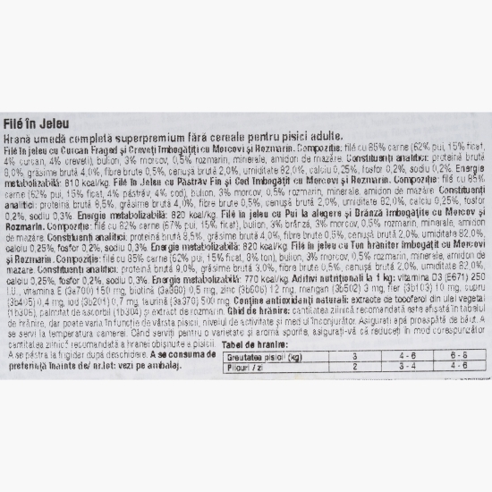 Pachet mix hrană umedă pentru pisici adulte, 12x85g