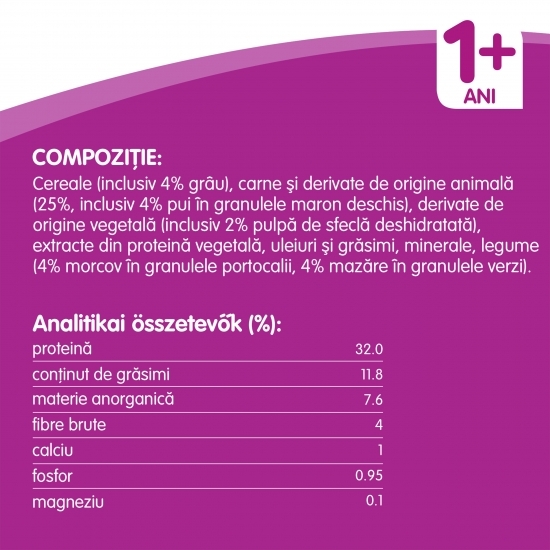 Hrană uscată pentru pisici sterilizate adulte, 1.4kg, cu pui