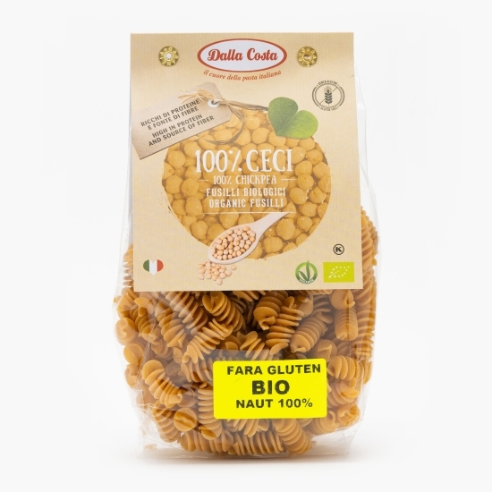 Paste fusilli din năut, eco, fără gluten 250g