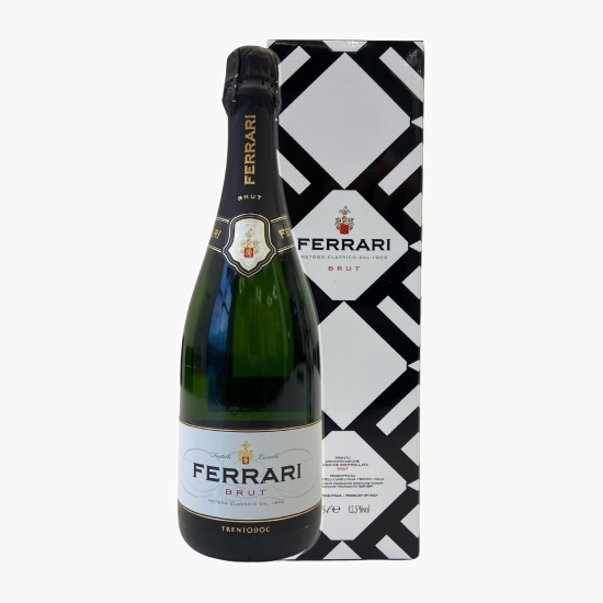 Vin spumant alb brut, 12.5%, 0.75l