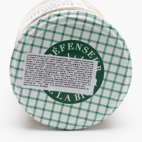 Supă marocană eco cu linte și năut 420g