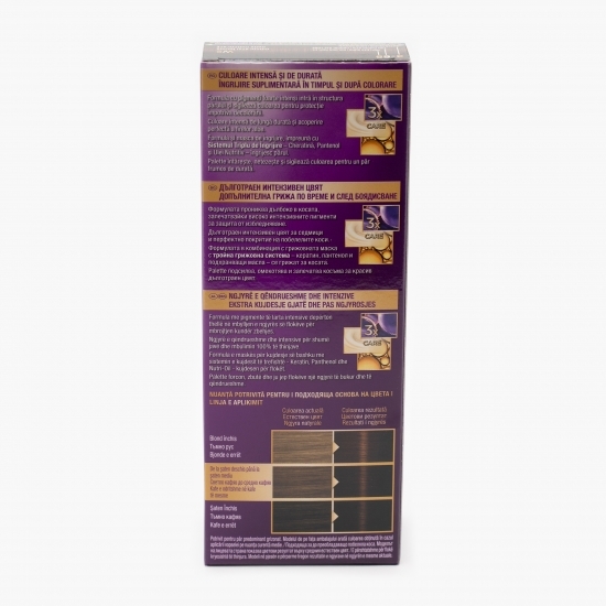 Vopsea de păr permanentă Intensive Color Cream, W2 (3-65) ciocolatiu închis, 110ml