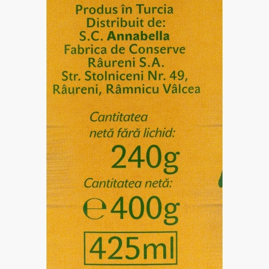 Fasole albă boabe 400g
