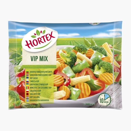 Amestec de legume cu baby porumb, VIP  MIX 400g