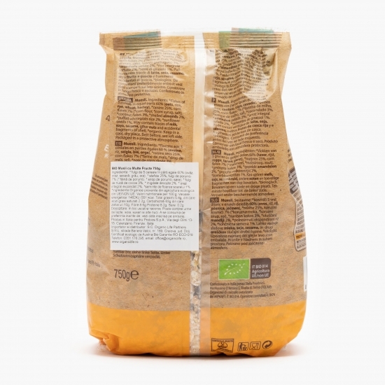 Musli cu fructe eco 750g