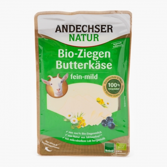 Brânză eco de capră, fără lactoză, 48% grăsime 125g