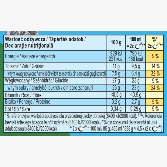 Înghețată Strawberry Doughnut-eee 465ml (393g)