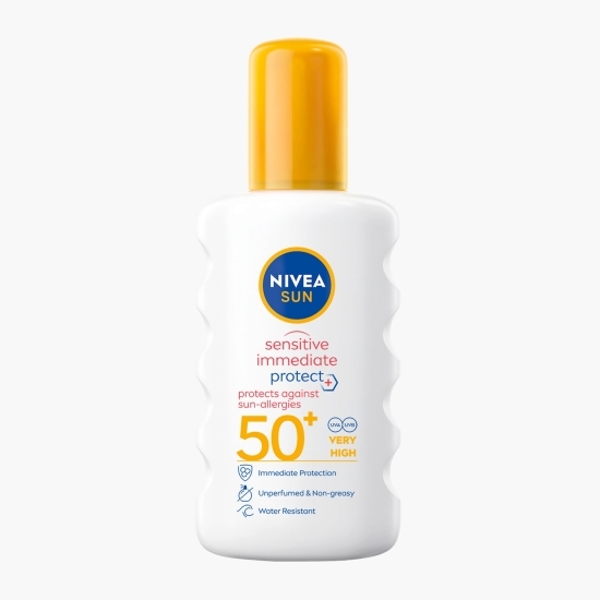 Spray de protecție solară împotriva alergiilor solare Sensitive, SPF 50, 200ml